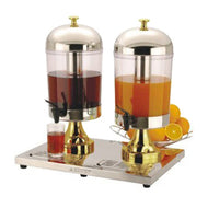 16L Double Heads Titanium Plated Juice Dispenser