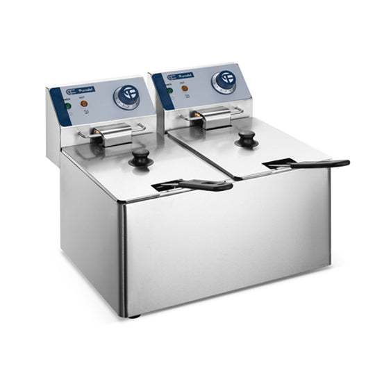 4L Electric 2-Tank Fryer