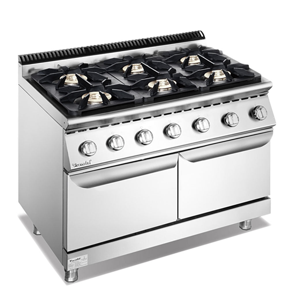 700 Series 6-Burner Gas Range With Cabinet