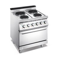 700 Series Electric 4-Hot Plate Cooker With Cabinet