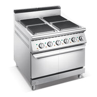 900 Series Electric 4-Hot Plate Cooker With Cabinet