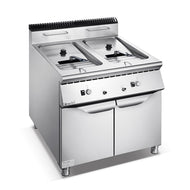 700 Series Gas 2-Tank 2-Basket Fryer With Cabinet