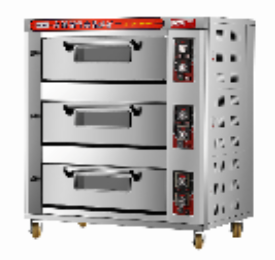 Gas Oven 3-Layers 6-Trays