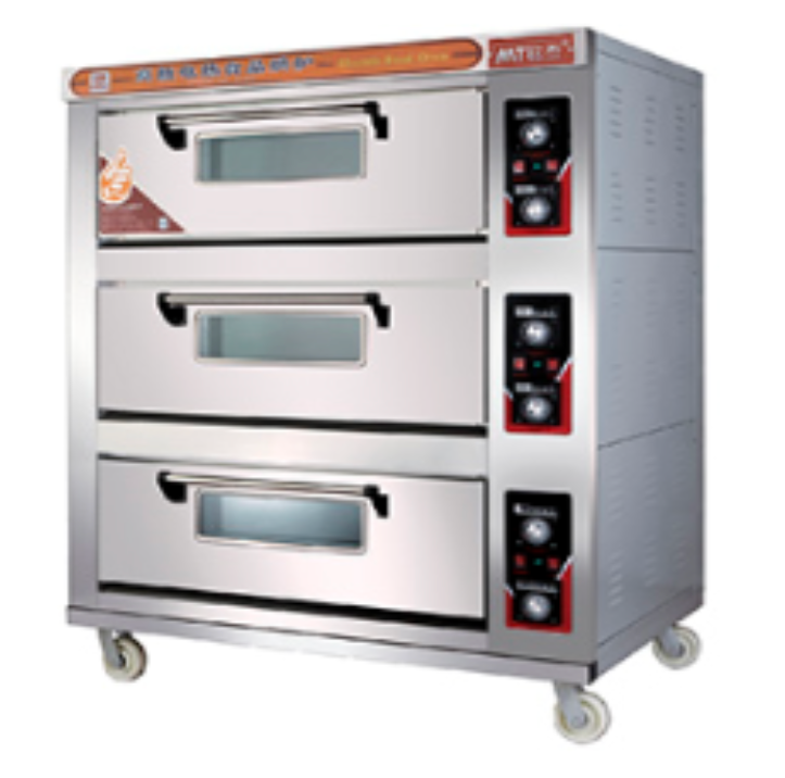 Electric Oven 3-Layers 6-Trays